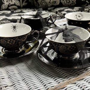 New Elegance Halloween Teacup Set